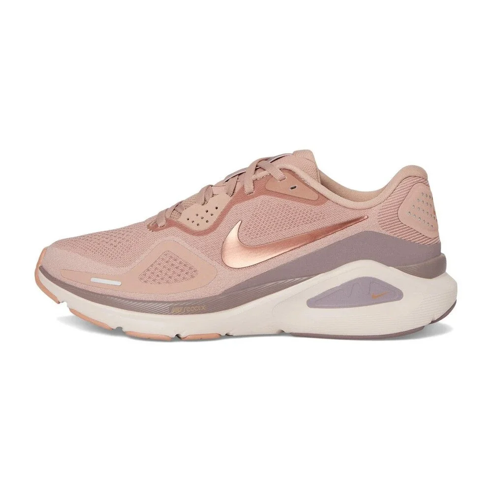 Nike Women's Structure 26 Particle Pink/Metallic Rose Gold/Taupe Grey/Silt Red